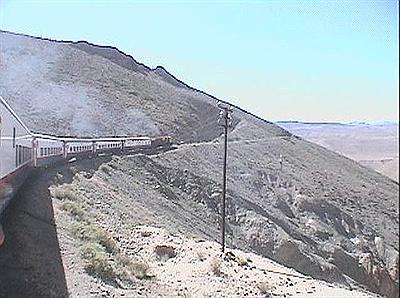 Pasando la Quebrada del Toro