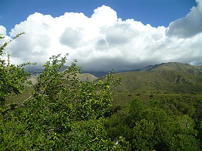 Vista hacia el Cerro Champaqui