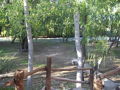 cabañas a orillas del río atuel