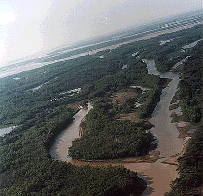 Vista aérea - Meandros