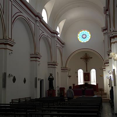 Interior Iglesia de Brandsen