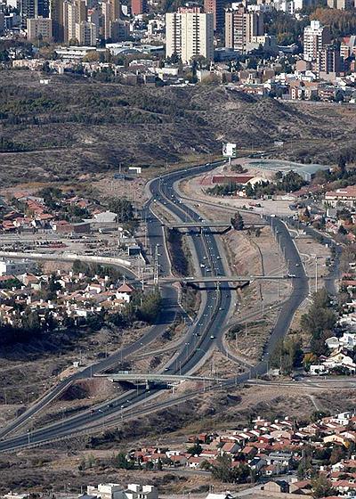Vista aérea desde el Norte