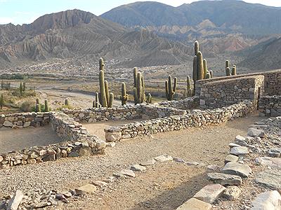 Panorámica desde el Pucará de Tilcara