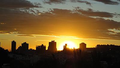 Atardecer en Neuquén