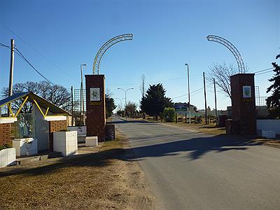 Entrada a Catriló por ruta 5