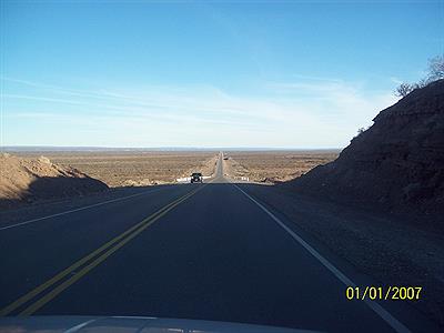 Cortando el Desierto Patagonico