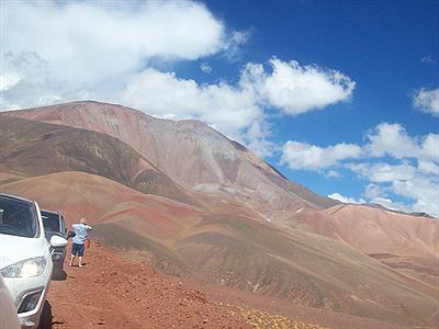 Camino a Laguna Brava
