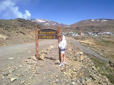 Volcán Copahue enero 2013