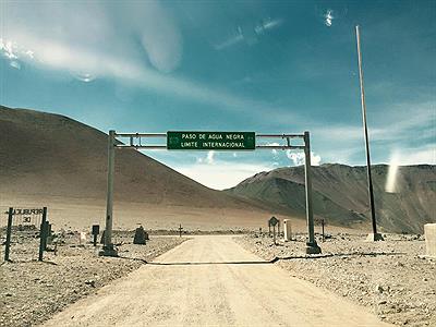 Paso fronterizo Aguas Negra