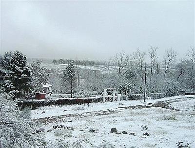 Tafi del Valle durante la última nevada