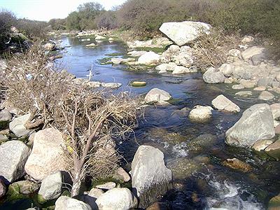 Río Olta, La Rioja.