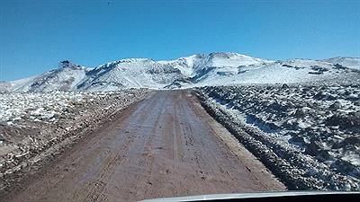 Subiendo al cerro auca mahuida
