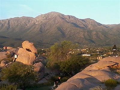 Cerro Uritorco desde "El Zapato"