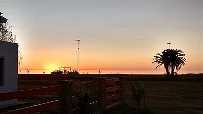 Atardecer sobre Mar de Ansenuza