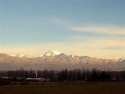 Amanecer en Tupungato Mendoza.