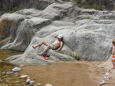 un lugar para descansar he !!