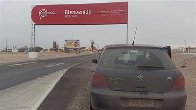Entrando a peru