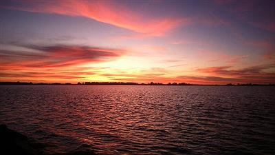 Atardecer - Laguna de Bragado