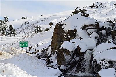 Ruta 46, llegando a Alumine