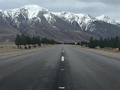 Ruta 40, llegando a esquel.