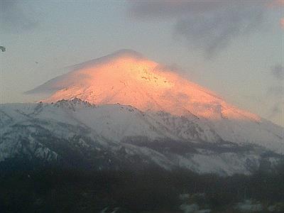 Volcán Lanin, paso internacional Mamuil Malal