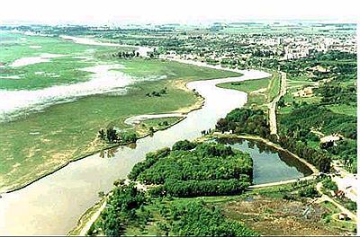 Vista aérea de la ciudad