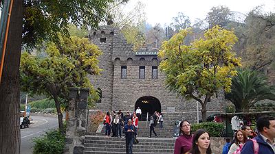 Santiago de Chile - Funicular Cerro San Cristobal