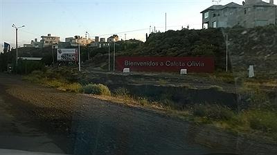Llegada a Caleta Olivia
