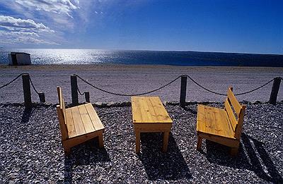 Por las calles de Bahía Bustamante