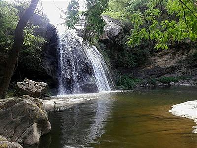Cascada en las Sierras de Ancasti