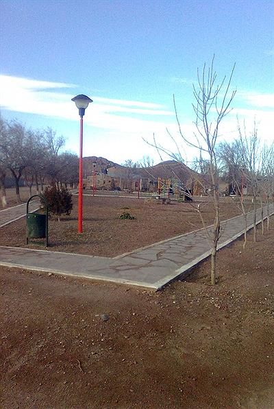 Sierra Colorada RN Argentina Plaza