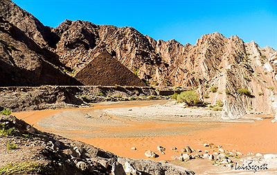 "La Pirámide" en la Quebrada de La Troya