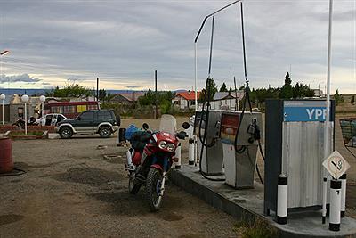 Combustible en Bajo Caracoles