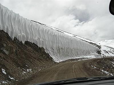 Glaciar en el Agua Negra