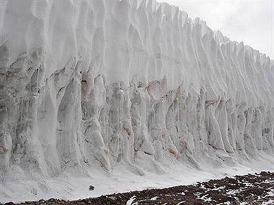 Glaciar en el Agua Negra
