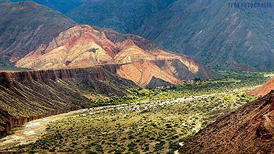 El Río y Los Castillos de Huichaira, Tilcara 