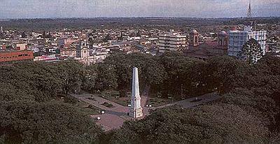 Vista aérea de la ciudad