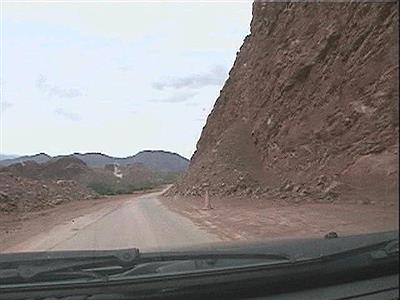 Quebrada de Las Conchas - Derrumbe