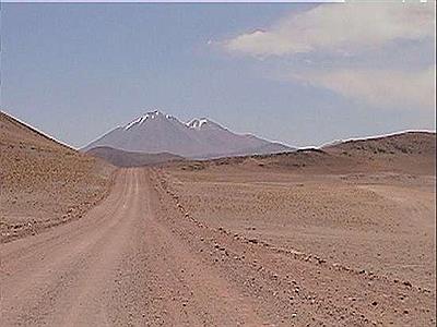 Volcanes en el camino a Chile