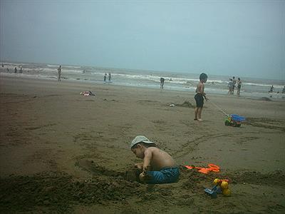 Aca en la playa:D !!!