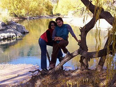 Mi hermana embarazada de Joaquin y yo
