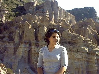 Insolada en pleno Cañon del Atuel