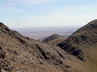 Vista cerro La Ventana (hacia el Oeste)