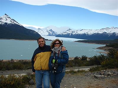 Llegando al Glaciar