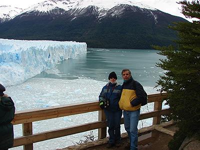 Pasarelas del glaciar