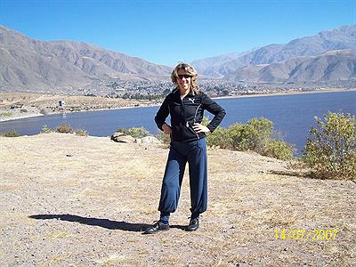 Vista de El Mollar y Dique La Angostura