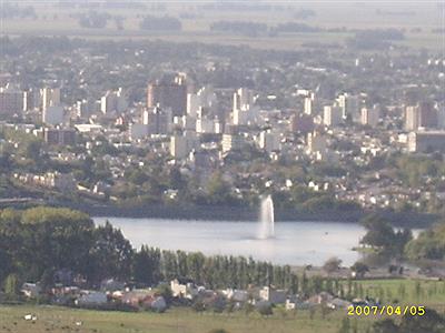 Vista del Geiser y ciudad