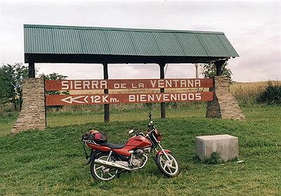 A Sierra de la Ventana en Moto