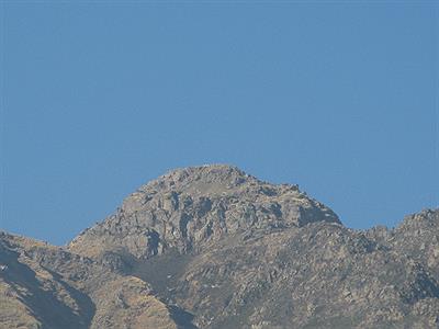 Cabeza de Indio en la sierra