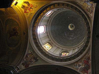 Cúpula de la Catedral de San Luis -interior